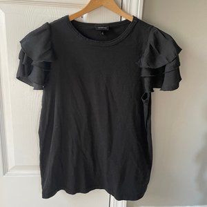 Who what wear Black Shirt.